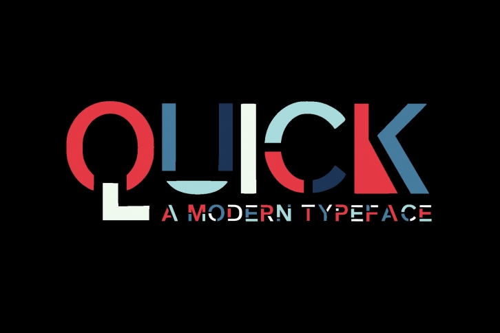 QUICK typeface Font Download
