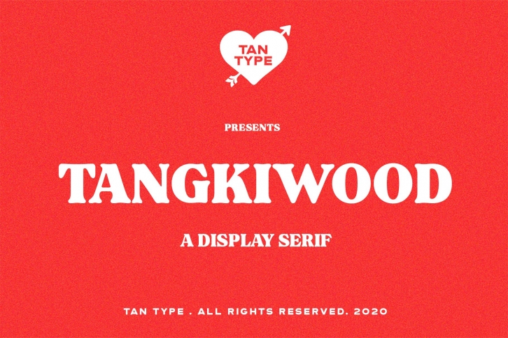 Tangkiwood Font Download
