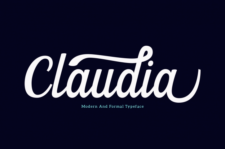 Claudia Script Font Download