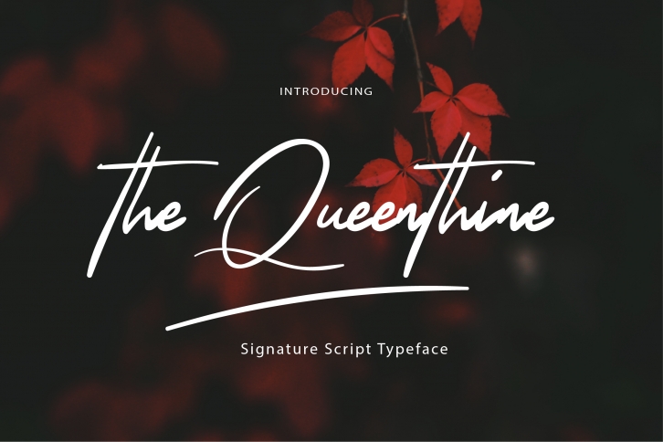 The Queenthine Font Download