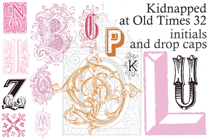 Kidnapped at Old Times 32 Font Download