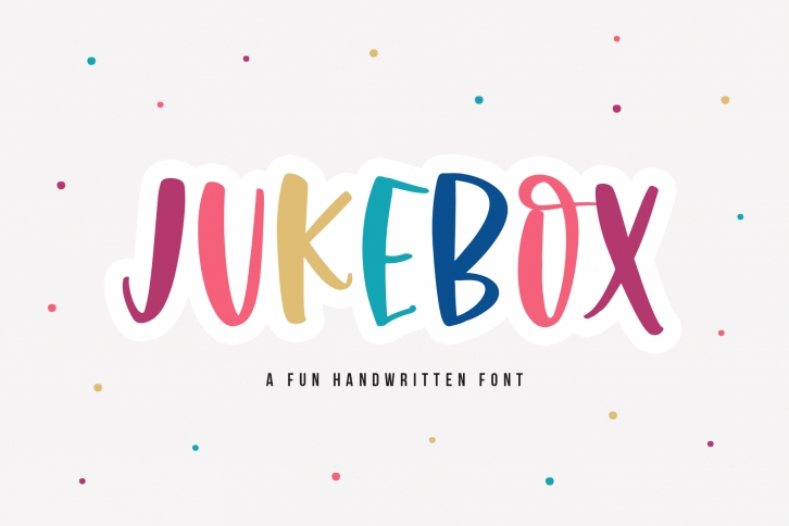 Jukebox - A Fun Handwritten Font Font Download
