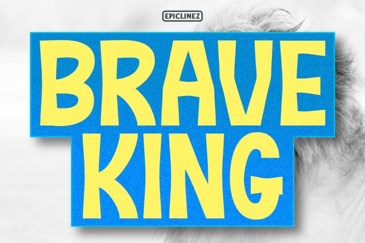 Brave King - Display Font Font Download