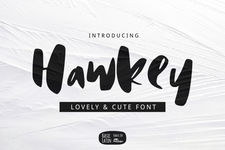 Hawkey Brush Font Font Download