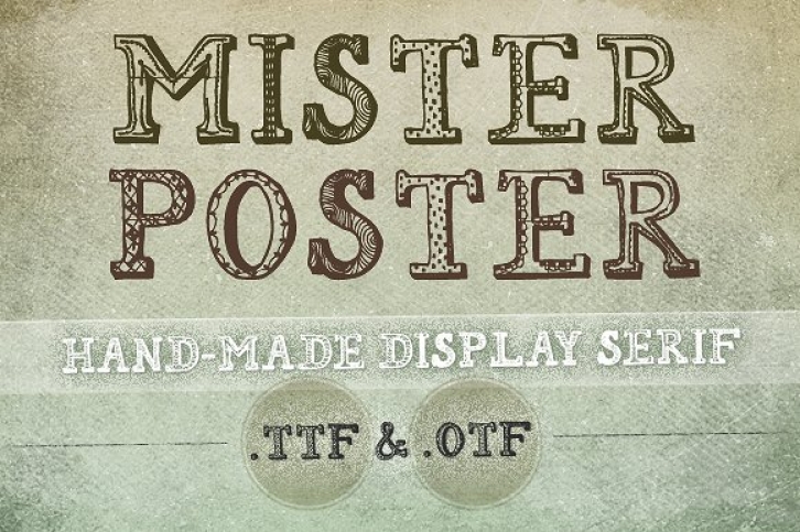 Mr Poster Font Font Download