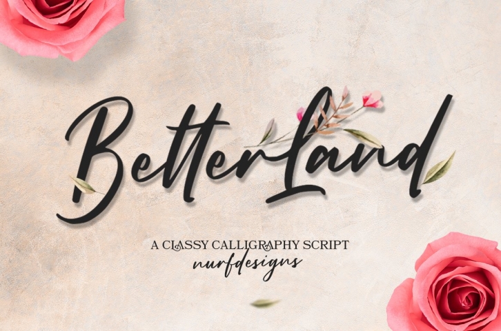 Better Land Font Download