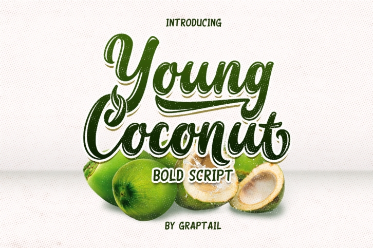 Young Coconut - 30% off + Surprise!! Font Download