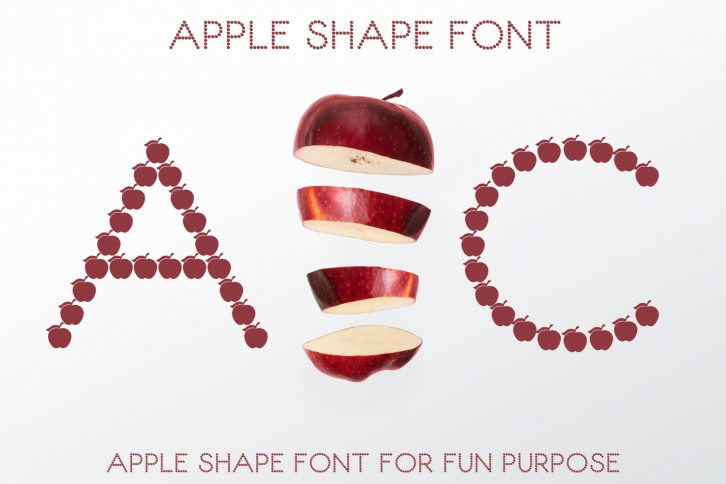 Apple Shape Font Font Download
