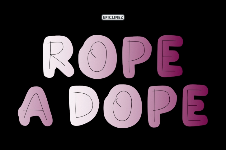 Rope A Dope Font Download