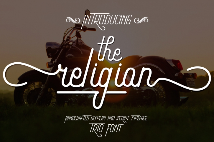 The Religion Trio Font Font Download