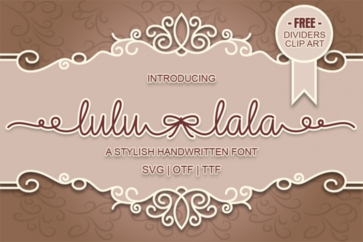 Lulu-Lala Handwritten Font Font Download