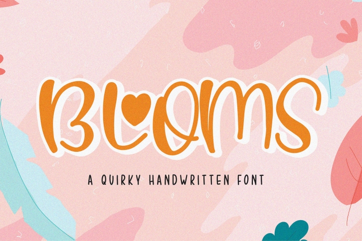 Blooms - Quirky Font Font Download