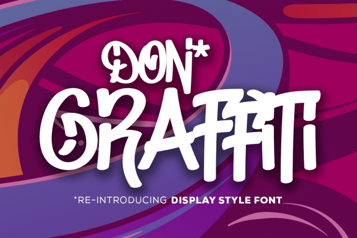 Don Graffiti Urban Style Font Font Download