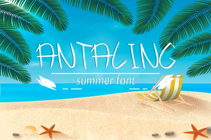 Antaling Summer Font Font Download