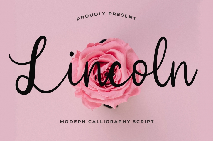 Lincoln Beautiful Calligraphy Font Font Download
