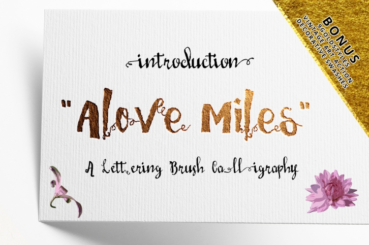 Love Mile Typeface Font Download
