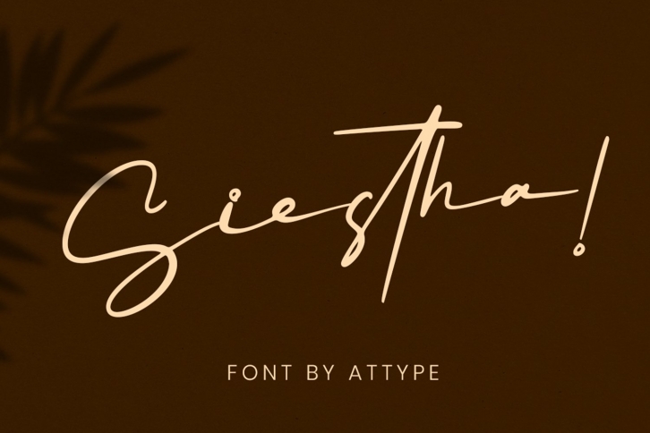 Siestha Font Download