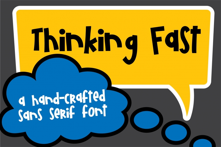 PN Thinking Fast Font Download