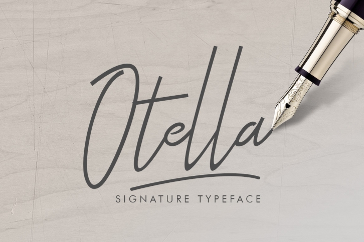 Otella Signature Font Font Download