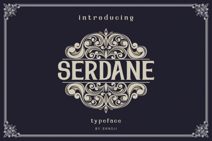 Serdane Typeface & Vector Font Download