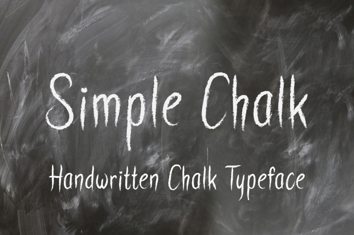 Simple Chalk Font Download