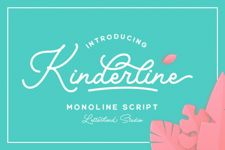 Kinderline - Joy & Playful Script Font Download