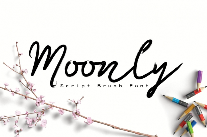 Moonly Typeface Font Download