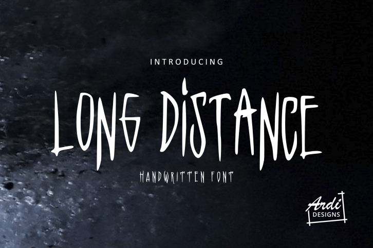 Long Distance Font Font Download