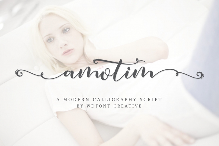 Amotim | New Calligraphy Font Download