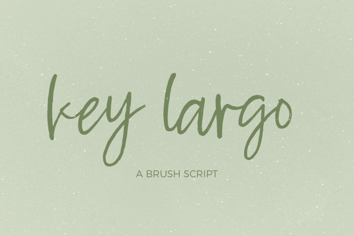 Key Largo Brush Script Font Download