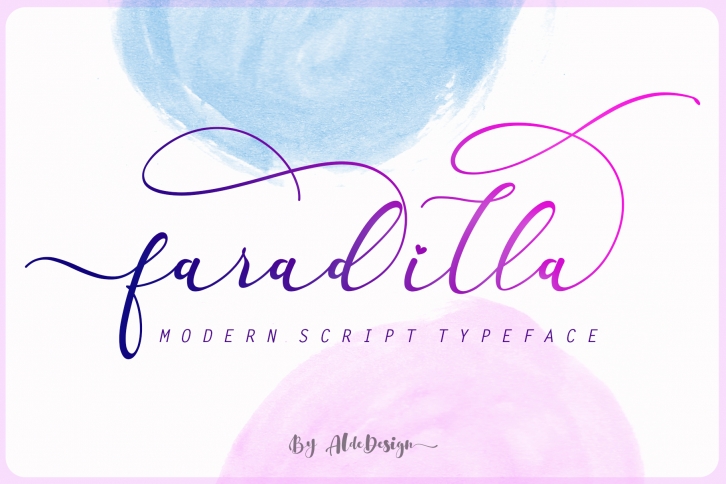 Faradilla - Beautiful Script Font Download