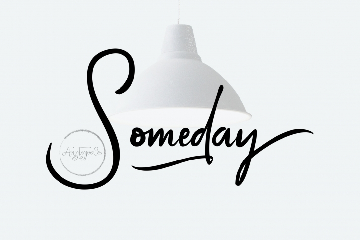 Someday | Handwritten Font Font Download