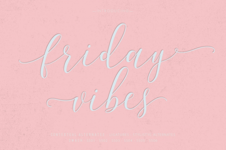 friday Vibes Font Download