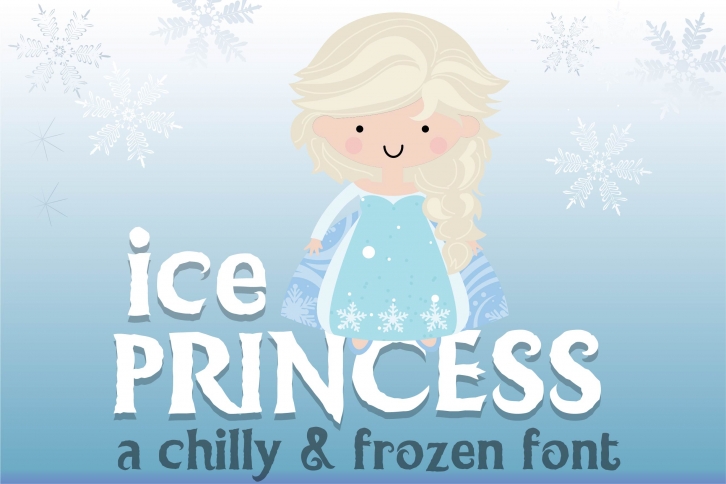 LD Ice Princess Font Duo Font Download