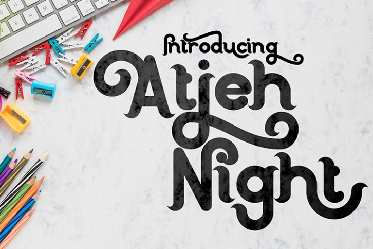 Atjeh Night Font Download