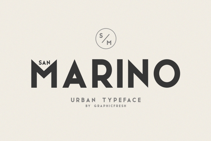 San Marino  Four Font Files Font Download