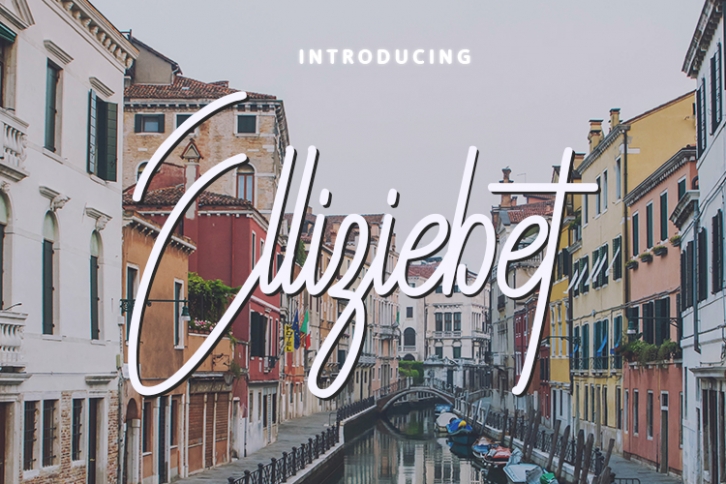Elliziebet - Handwritten Font Font Download