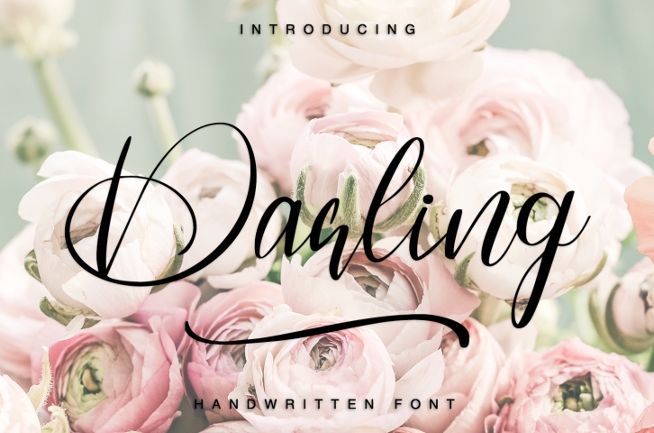 Darling - Hadwritten font Font Download