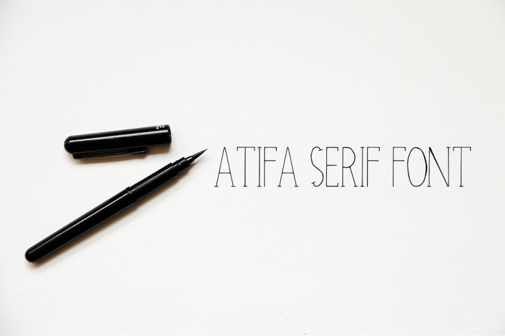 Atifa Serif Font Font Download
