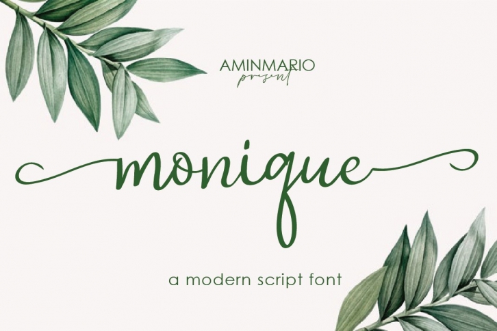 monique Font Download