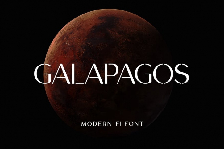 Galapagos Modern Font Font Download