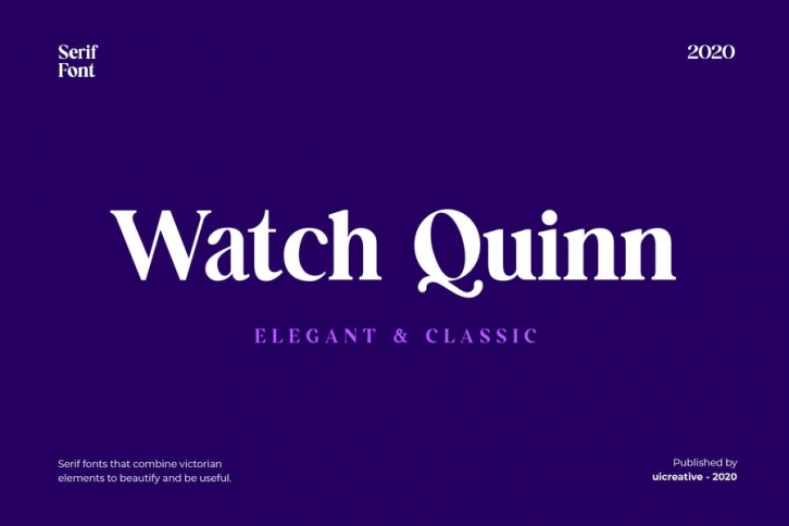 Watch Quinn Serif Font Font Download