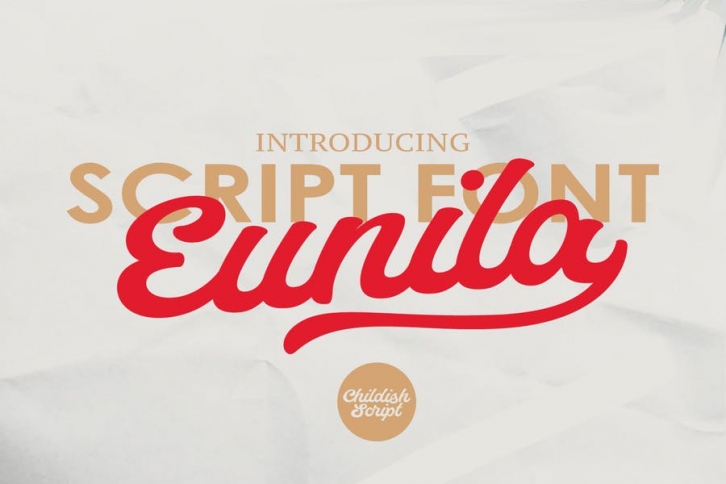 Eunila Script Font Download