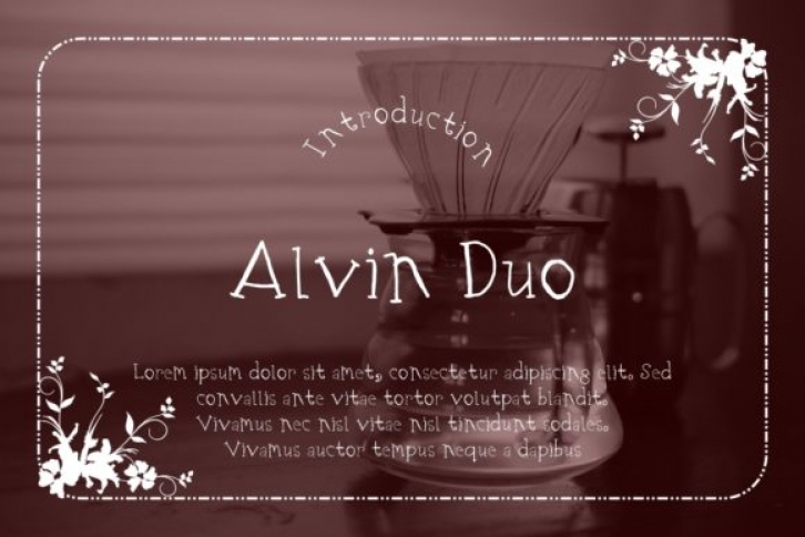 Alvin Duo Font Download