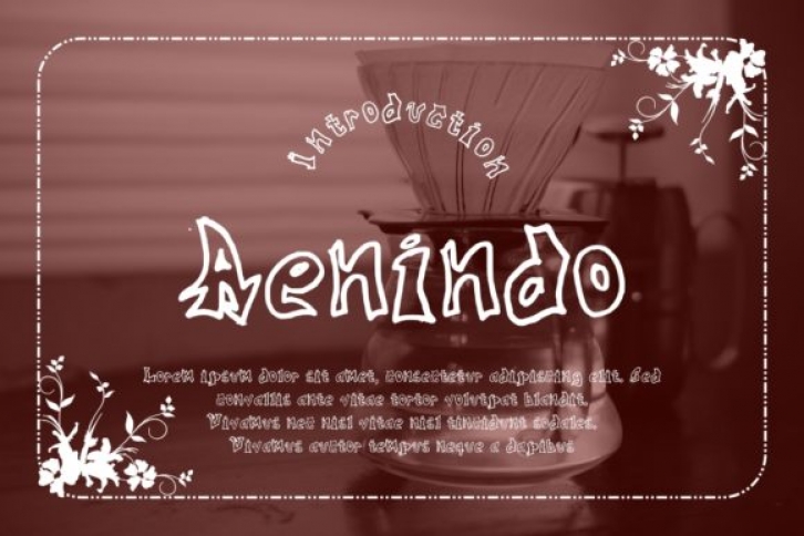 Aenindo Font Download