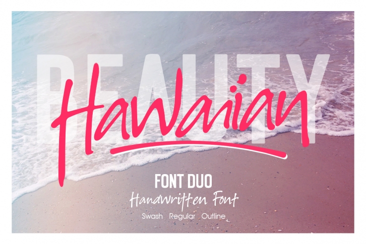 Hawaiian Font Duo Font Download