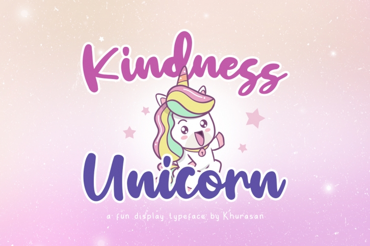 Kindness Unicorn Font Download