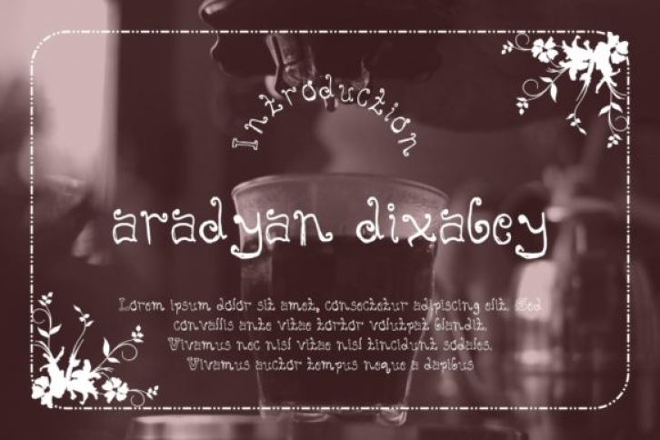 Aradyan Dixabey Font Download