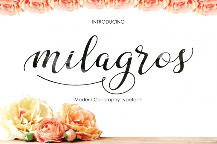 Milagros Script Font Download