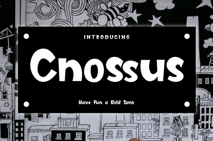 Cnossus Powerful Bold Fun Font Download